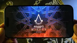 Playing Assassin's Creed Mirage on iPhone 15 Pro (HandCam)