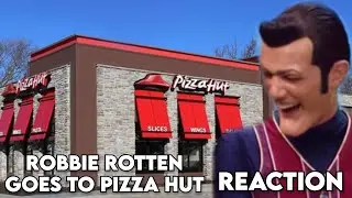 IMPALED BY FRISBEE | Reacting to {YTP} - Robbie Rotten Goes To Pizza Hut