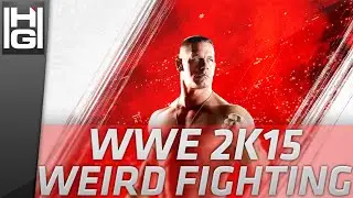 WWE 2k15 - Weird Fighting Glitch