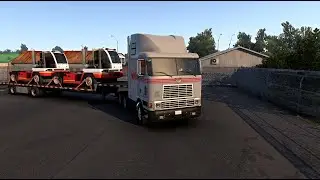 🔴 LIVE, American Truck Simulator, International 9800, на Руле !!!
