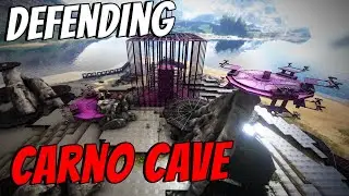 DEFENDING Carno Cave From Our BIGGEST ENEMY - Ark