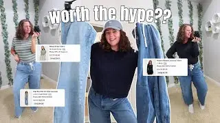 trying the viral gap jeans (+ more online sale purchases)