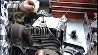 How To Remove Flywheel & Timing of Points onTECUMSEH 8HP PART 1 of 3