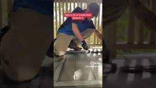 How To Fix A Screen Door - Episode 2
