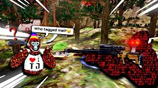 AIMBOT IN GORILLA TAG (Mod Trolling + Funny moments)