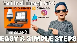 How to send Email Through Sat - C (INNMARSAT-C) from a ship when no internet onboard. 