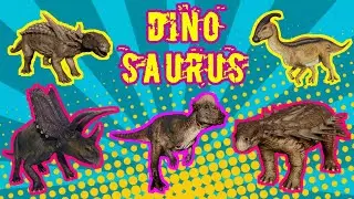 Parasaurolophus, Pachycephalosaurus, Pentaceratops, Sinoceratops, Proceratosaurus, Sauropelta, DINO