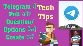 How To Create Poll In Telegram Channel Group