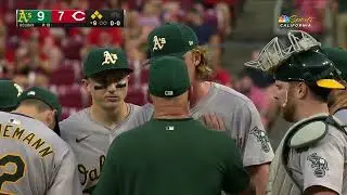 Reds Vs Athletics Final 5 minutes | TJ Friedl Walkoff