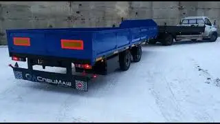 Бортовой тандем прицеп для Газон Некст 8490Т1