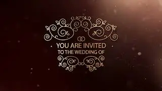 Wedding invitation | After Effect | Ve Mahi | Instumental | Motion Graphic
