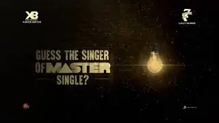 MASTER | Oru Kutti Katha Song Motion Poster | 8D Studio Tamil
