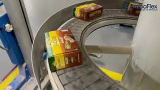 SpiralVeyor SVs with Coffee cartons
