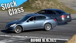 Class B Stock Spectator Drags at Oxford Motor Mayhem #4 Oct 2022