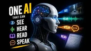 One AI That Can See, Hear, Read, and Speak