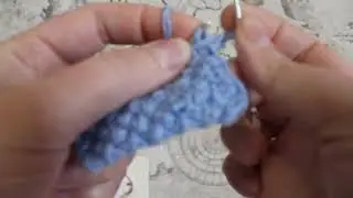 Вязание спицами: удлиненный рис