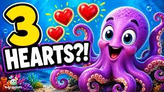 Why Do Octopuses Have THREE Hearts?! 🐙❤️❤️❤️