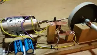 Solenoid Engine (built from scrap)