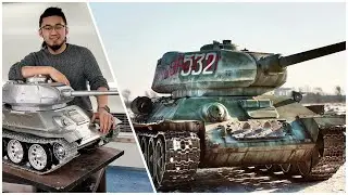 Let's paint a Film Prop T34-85