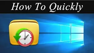 How To Quickly: Change A File's "Created" OR "Modified" Date/Time