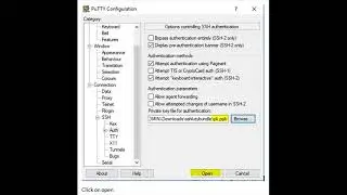 Steps for connecting oracle cloud environment from putty 