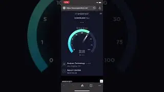 Speed Testing Starlink In The Pacific Ocean (32.09164° N, 117.31387° W)