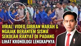 Going Viral Again! Vice President Gibran was filmed getting angry and calling out students at a p...