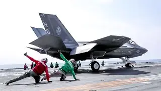 USS Abraham Lincoln (CVN 72) - Carrier-Based Air Demonstration in the Yellow Sea. 15/3/2022