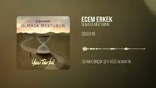 Ecem Erkek - Olmasa Mektubun (Yeni Türkü Zamansız) (Official Lyric Video)