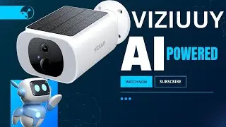 BEST Outdoor Wireless 2K Camera with Embedded Solar Panel VZ-3B1 VIZIUUY