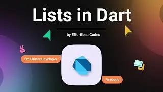 Flutter For Beginners #10 | List Basics| Dart Basic | Dart Intro | 