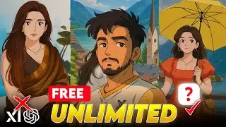 Ghibli Art Image Kaise Banaye FREE 100%🤩 | Generate UNLIMITED Ghibli Art Images FREE [New Trick🔥]