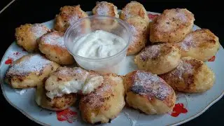 Манники с творогом /Манники жареные на сковороде