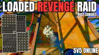REVENGE RAIDING LOADED OFFLINERS | Rust Console Movie