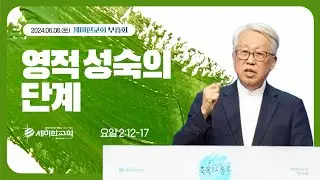 [부흥회 둘째날] "영적성숙의 단계" (요일 2:12-17) - 이동원 목사 (지구촌교회 원로목사) / 세미한교회 (2024.06.08)