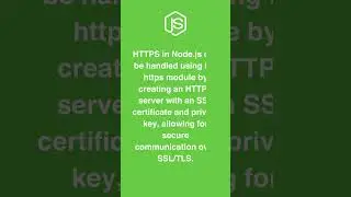 Handling HTTPS in Node.js