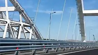 Автопробег по Крымскому мосту в ДЕНЬ РОССИИ 12.06.2018г