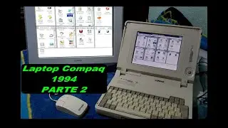 Laptop Retro Compaq  Elite 4/40CX (Parte 2)