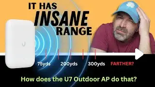 UniFi U7 Outdoor AP Range Test: It's Shockingly Far!