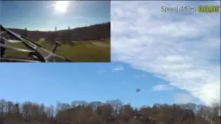 1 Mile Autonomous High Speed 42 MPH Max Speed @ 50 ft alt. with 25MPH Winds