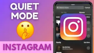 How to Use Quiet Mode on Instagram | Really Easy! | 2024