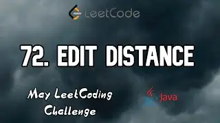 Edit Distance | edit distance | edit distance leetcode | leetcode 72