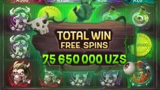 MIDGARD ZOMBIES  2 marta scater ushadik 1 million pulni 75 million qildm.🖤🔥 Daxshat Linebet 