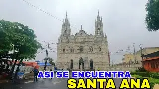 ASI SE ENCUENTRA AVENIDA INDEPENDENCIA Y PARQUE LIBERTAD SANTA ANA. #elsalvador