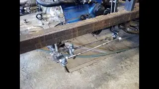 Gear shift linkage for an all-terrain vehicle. Assembly steps, part 7.