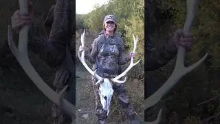 Mandy’s first dead head! #bucketlist #shedhunting #elk #deadhead