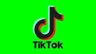 Tik Tok Logo Green Screen