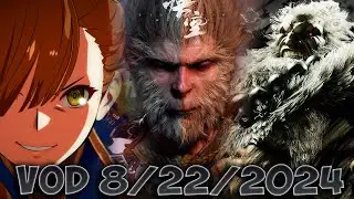 🔴VOD - Random Games + Starting Wukong Chapter 5/Doing Secret Bosses (8/22/2024)