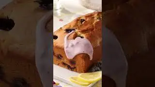 Sour Cream Lemon Blueberry Bread Recipe #fage #mothersday #recipe #spring #lemon