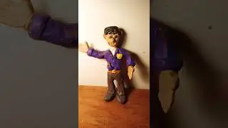Уильям Афтон из фнаф из пластилина .